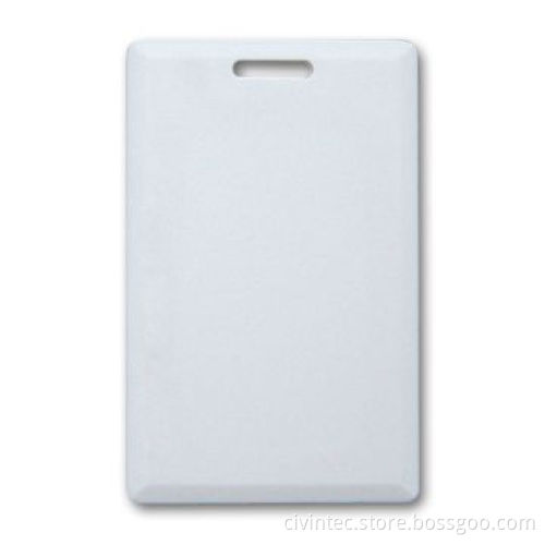 Long Reading Range Clamshell Card with 125kHz Operating Frequency, Made of ABS Shell